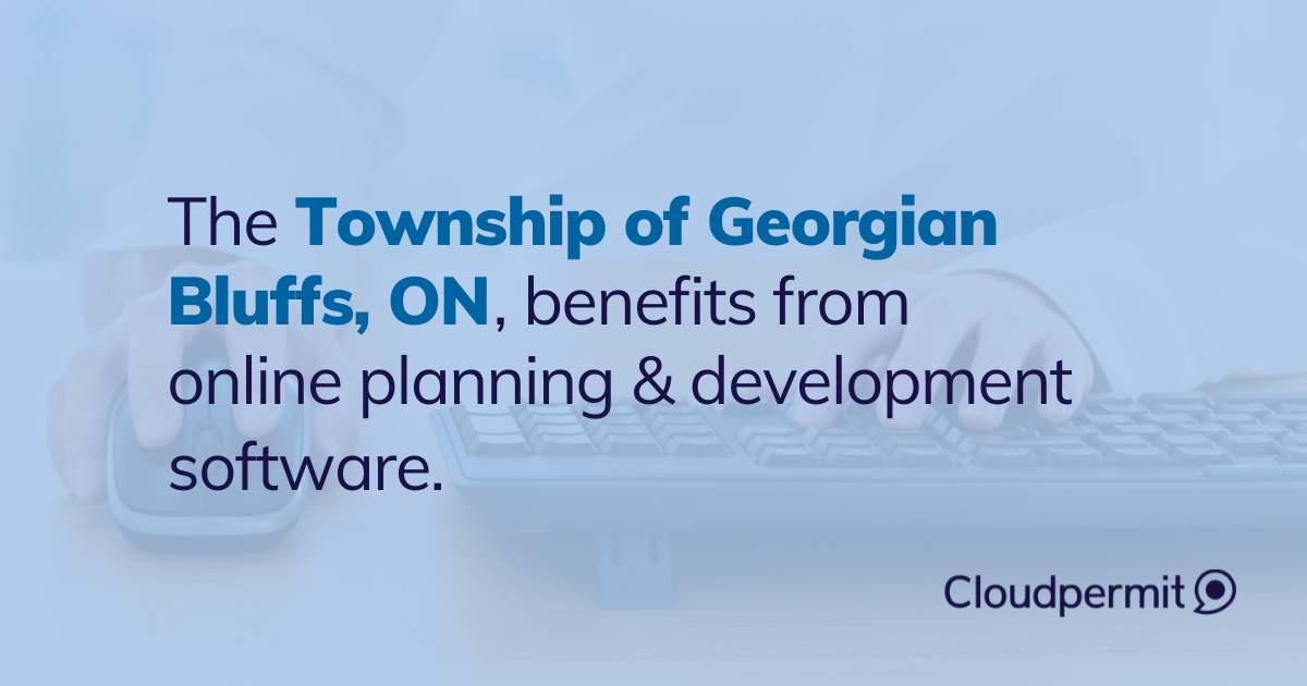 Township of Bluffs Plans for Modern Planning with Cloudpermit